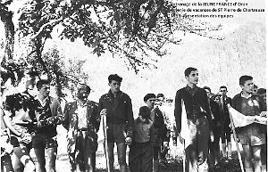 COLO JEUNE FRANCE 1953 presentation des equipes 2